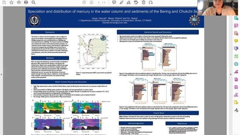 Speciation and Distribution of Mercury in the Water Column and Sediments of the Bering and Chukchi Seas